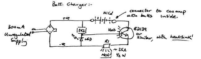 Constant current charger circuit