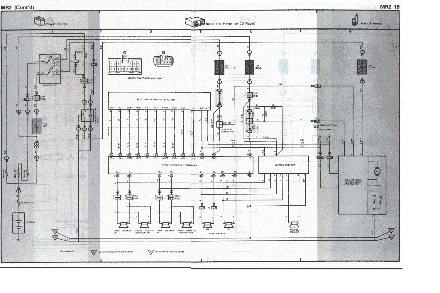 Toyota Mr2 Electrical Wiring Diagram